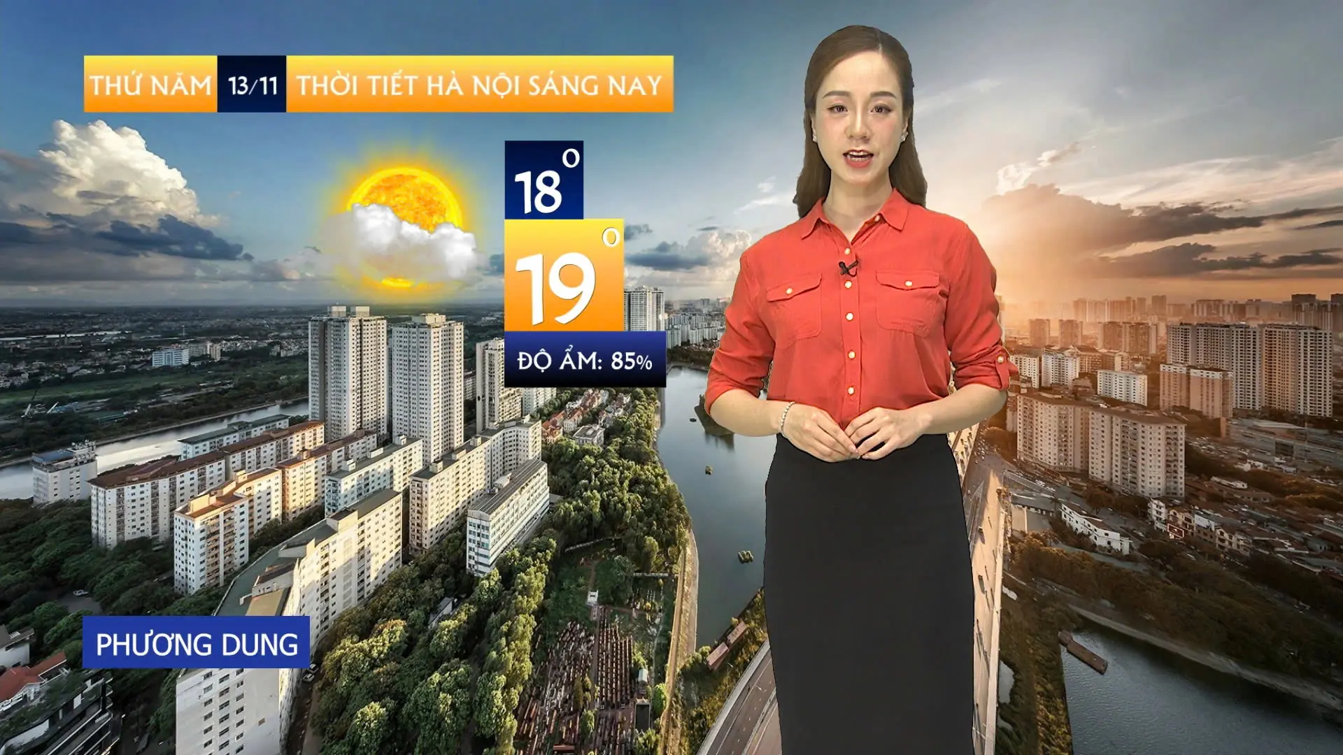 Dự báo thời tiết sáng | 13/11/2025